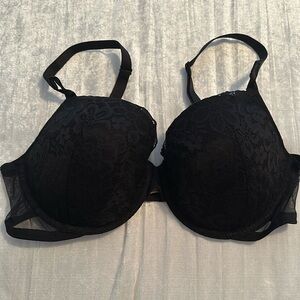 Victorias Secret Lined Demi Black Lace 40C
